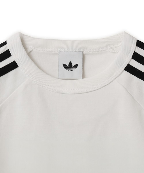 adidas(アディダス)の「adidas SST BABY TEE / アディダス SST ベビー Tシャツ(Tシャツ/カットソー・レディース・ホワイト・S/M/L)」の3枚目の写真