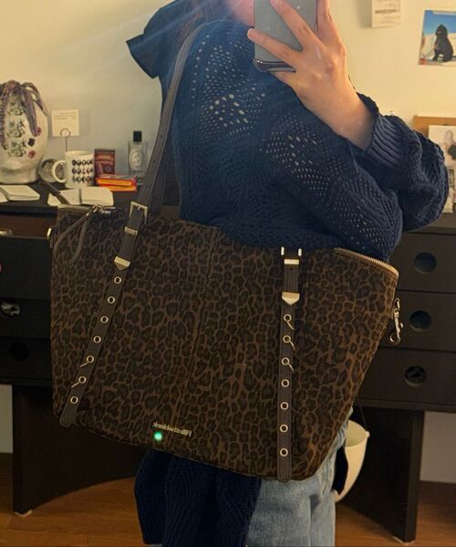 FILLINTHEBLANK(フィルインザブランク)の「Trucker Bag (leopard)(brown)(ショルダーバッグ・レディース・その他・FREE)」の5枚目の写真