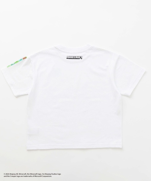 and D. petit main(アンドディープティマイン)の「【マインクラフト】MOBアイコンカラーリング半袖T(Tシャツ/カットソー・キッズ・ホワイト/ピンク/グレイッシュベージュ・120cm/140cm/130cm/100cm/110cm/150cm)」の12枚目の写真