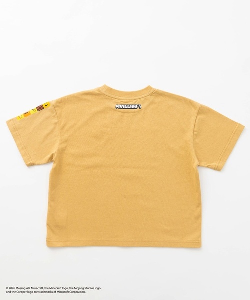 and D. petit main(アンドディープティマイン)の「【マインクラフト】MOBアイコンカラーリング半袖T(Tシャツ/カットソー・キッズ・ホワイト/ピンク/グレイッシュベージュ・120cm/140cm/130cm/100cm/110cm/150cm)」の14枚目の写真