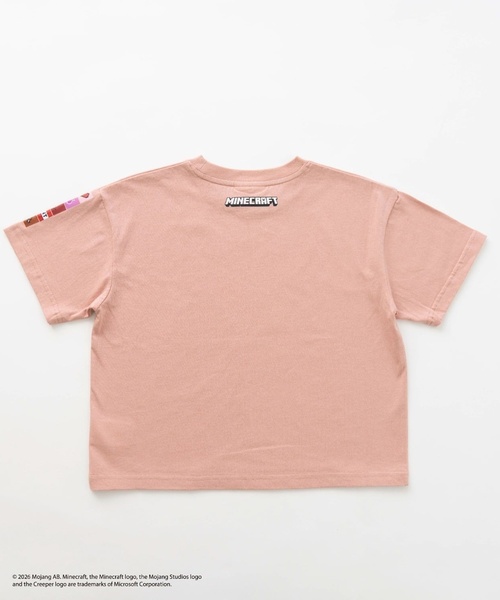 and D. petit main(アンドディープティマイン)の「【マインクラフト】MOBアイコンカラーリング半袖T(Tシャツ/カットソー・キッズ・ホワイト/ピンク/グレイッシュベージュ・120cm/140cm/130cm/100cm/110cm/150cm)」の17枚目の写真