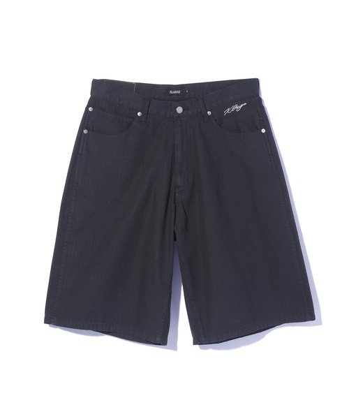 XLARGE(エクストララージ)の「HERRINGBONE SHORT PANTS(その他パンツ・メンズ・カモフラージュ/ブラック/オリーブ・36inch/34inch/32inch/30inch)」の2枚目の写真