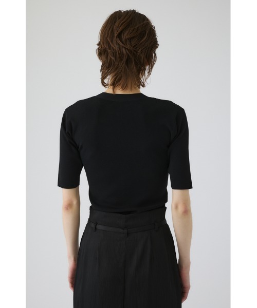 RIM.ARK(リムアーク)の「Silent slash tops(サイレント スラッシュ トップス)(Tシャツ/カットソー・レディース・ブラウン/ブラック/グレー・FREE)」の13枚目の写真