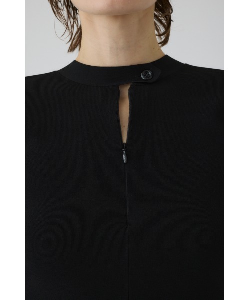 RIM.ARK(リムアーク)の「Silent slash tops(サイレント スラッシュ トップス)(Tシャツ/カットソー・レディース・ブラウン/ブラック/グレー・FREE)」の16枚目の写真