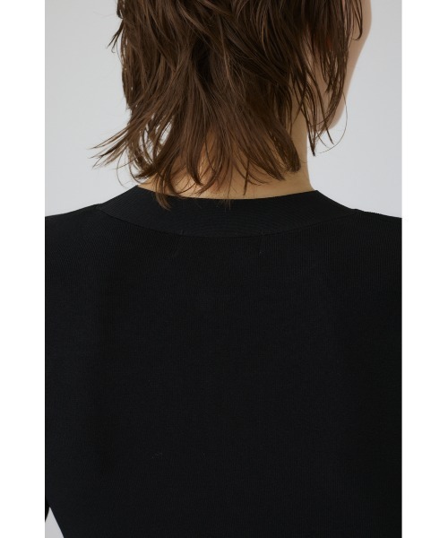 RIM.ARK(リムアーク)の「Silent slash tops(サイレント スラッシュ トップス)(Tシャツ/カットソー・レディース・ブラウン/ブラック/グレー・FREE)」の17枚目の写真