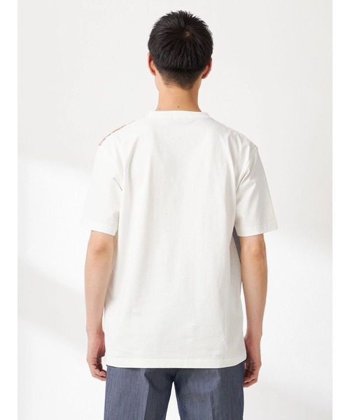 McGREGOR(マックレガー)の「アーカイブリゾートブロッキングTシャツ(Tシャツ/カットソー・メンズ・アイボリー/ネイビー・XL/M/L)」の4枚目の写真