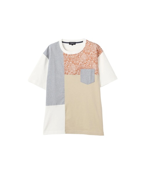 McGREGOR(マックレガー)の「アーカイブリゾートブロッキングTシャツ(Tシャツ/カットソー・メンズ・アイボリー/ネイビー・XL/M/L)」の11枚目の写真