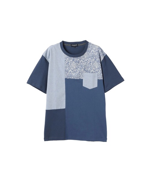 McGREGOR(マックレガー)の「アーカイブリゾートブロッキングTシャツ(Tシャツ/カットソー・メンズ・アイボリー/ネイビー・XL/M/L)」の12枚目の写真