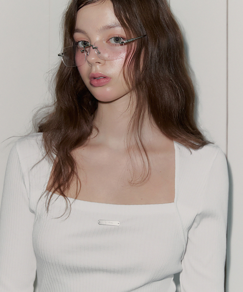 TWEE(トゥウィー)の「ビレボレロ長袖Tシャツ(Tシャツ/カットソー・レディース・イエロー/ネイビー/スカイブルー/アイボリー・FREE)」の8枚目の写真