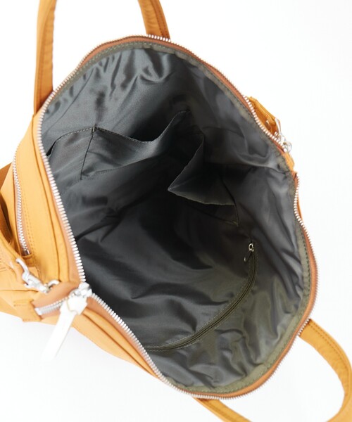 ABAHOUSE(アバハウス)の「【HandHARVEST / ハーヴェスト】ヘルメットバッグ / リュック / バックパック / FY0581URBAN(トートバッグ・メンズ・ブラック/キャメル/カーキ/ネイビー/オフホワイト・フリー)」の15枚目の写真
