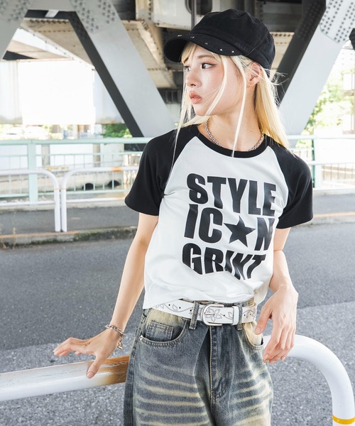 WEGO(ウィゴー)の「WEGO/【26年春夏新作】カラーロゴT(Tシャツ/カットソー・レディース・その他1/ホワイト/ネイビー/グリーン/ブラウン/その他2/ワイン/ホワイト系その他/イエロー・FREE)」の3枚目の写真