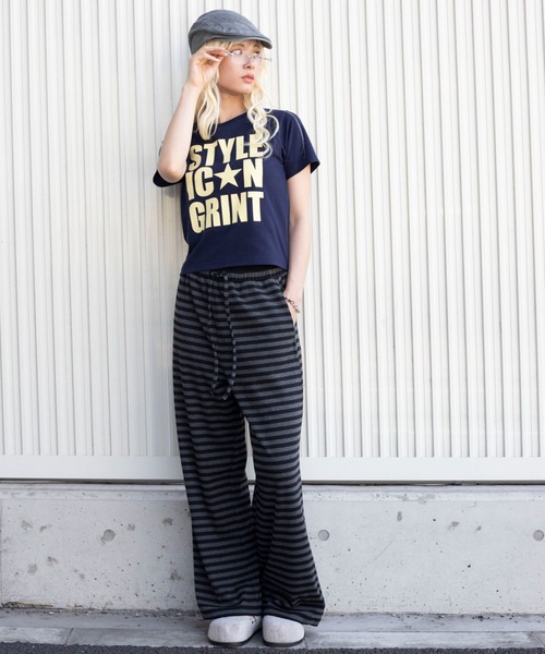 WEGO(ウィゴー)の「WEGO/【26年春夏新作】カラーロゴT(Tシャツ/カットソー・レディース・その他1/ホワイト/ネイビー/グリーン・FREE)」の19枚目の写真