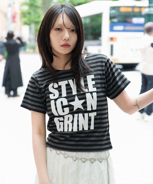 WEGO(ウィゴー)の「WEGO/【26年春夏新作】カラーロゴT(Tシャツ/カットソー・レディース・その他1/ホワイト/ネイビー/グリーン・FREE)」の12枚目の写真