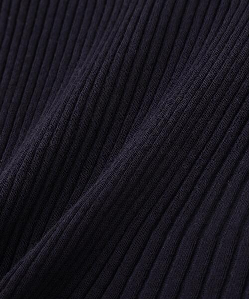 YLEVE（イレーヴ）の「YLEVE / SHEER RIB KNIT LONG SLEEVE PULLOVER（ニット/セーター・レディース・レッド/ブルー/ネイビー・1）」の6枚目の写真