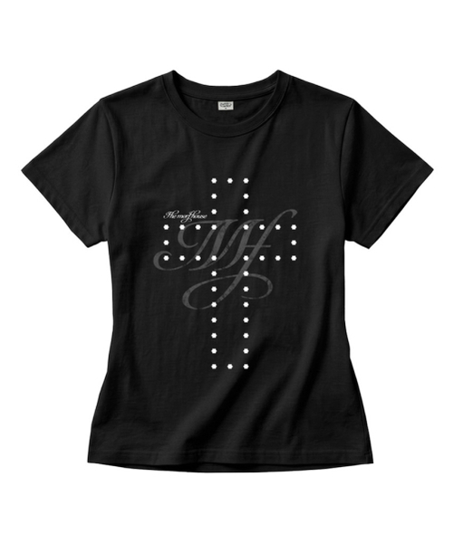 THEMORFHOUSE(ザモーフハウス)の「MORF フラワークロススリムフィット半袖Tシャツアイボリー(Tシャツ/カットソー・レディース・その他・MEDIUM/LARGE)」の2枚目の写真