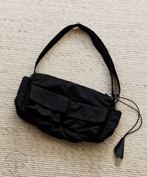 【WEB限定】撥水ビッグショルダーダブルポケットバッグ