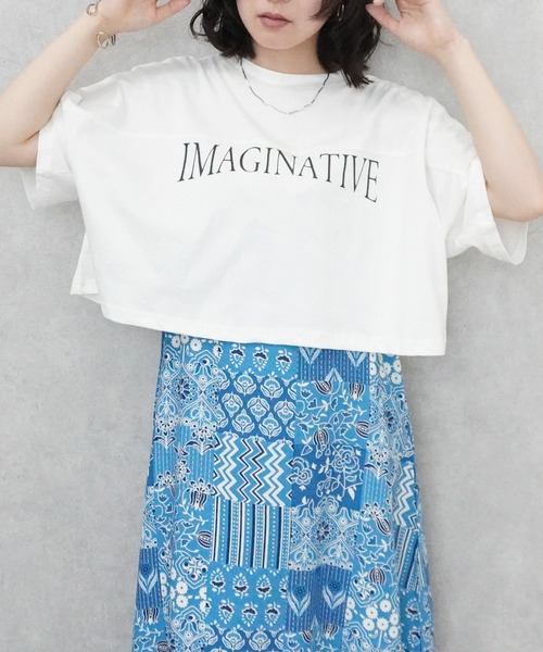 SELECT LEVERY(セレクトリベリー)の「バンダナ柄マルチWAYワンピース(ワンピース・レディース・グレー/ブルー・MEDIUM/LARGE)」の5枚目の写真