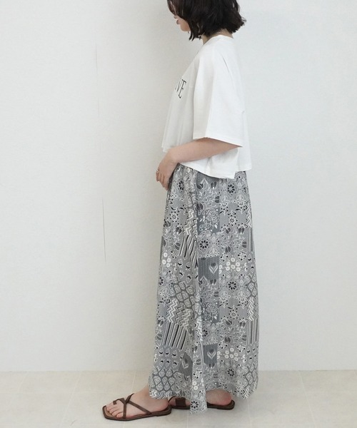 SELECT LEVERY(セレクトリベリー)の「バンダナ柄マルチWAYワンピース(ワンピース・レディース・グレー/ブルー・MEDIUM/LARGE)」の17枚目の写真