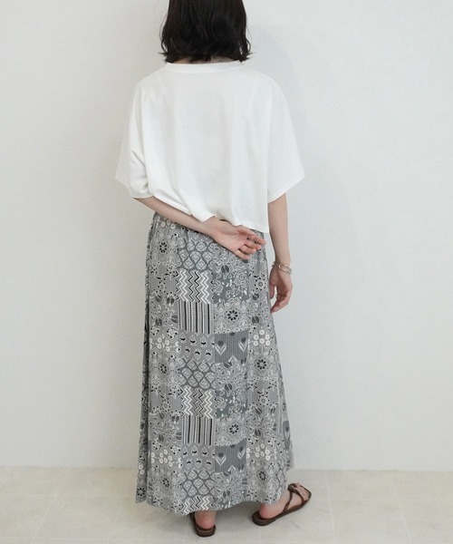 SELECT LEVERY(セレクトリベリー)の「バンダナ柄マルチWAYワンピース(ワンピース・レディース・グレー/ブルー・MEDIUM/LARGE)」の18枚目の写真