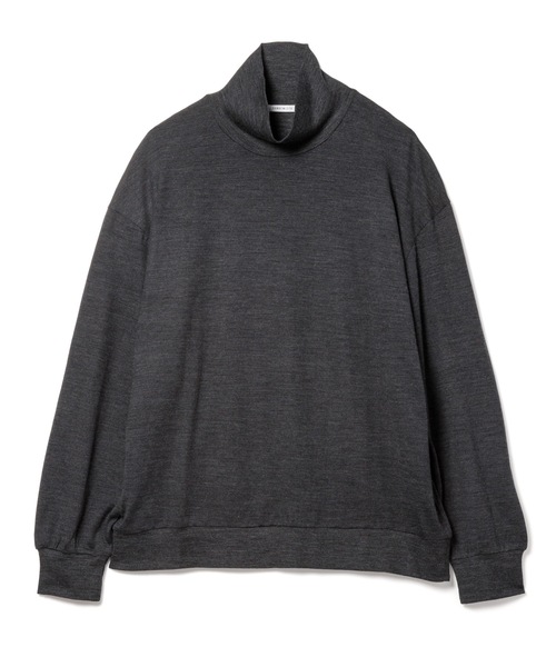 Sandinista（サンディニスタ）の「Melino Wool Turtle Neck L-S Tee / メリノウールタートルネックニットソー（Tシャツ/カットソー・メンズ・グレー系その他/ブラック・LARGE/MEDIUM/SMALL）」の2枚目の写真