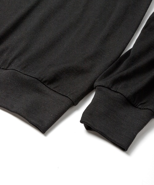 Sandinista（サンディニスタ）の「Melino Wool Turtle Neck L-S Tee / メリノウールタートルネックニットソー（Tシャツ/カットソー・メンズ・グレー系その他/ブラック・LARGE/MEDIUM/SMALL）」の3枚目の写真