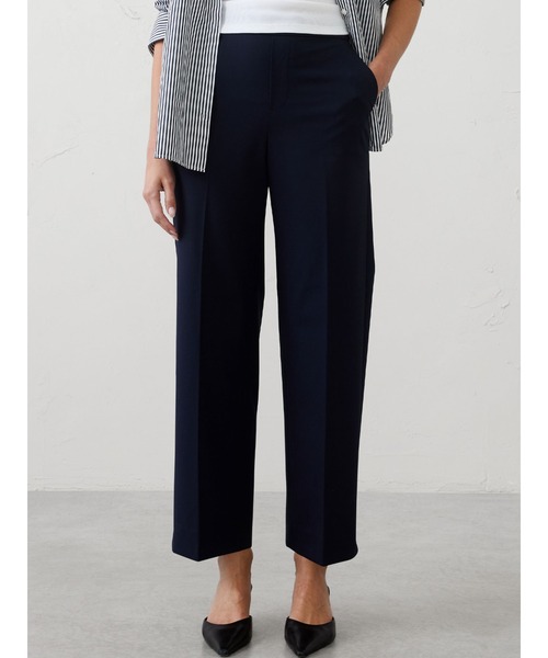 BANANA REPUBLIC FACTORY STORE(バナナリパブリック ファクトリーストア)の「BANANA REPUBLIC FACTORY STORE Hayden スカルプテッドストレッチストレートパンツ(その他パンツ・レディース・その他/ネイビー/ブラック・0/8/4/2/6)」の3枚目の写真