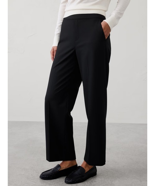 BANANA REPUBLIC FACTORY STORE(バナナリパブリック ファクトリーストア)の「BANANA REPUBLIC FACTORY STORE Hayden スカルプテッドストレッチストレートパンツ(その他パンツ・レディース・その他/ネイビー/ブラック・0/8/4/2/6)」の2枚目の写真