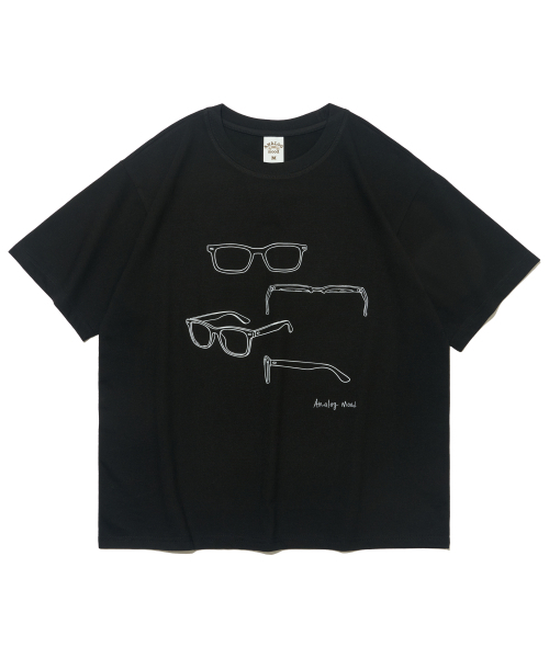 ANALOG MOOD(アナログムード)の「ブループリントグラス 半袖Tシャツ (ブラック)(Tシャツ/カットソー・レディース・その他・SMALL/MEDIUM/LARGE/X-LARGE/2XL)」の1枚目の写真