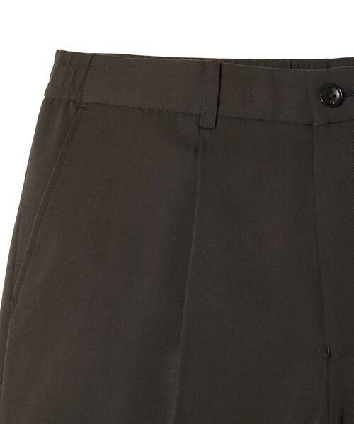 N.HOOLYWOOD COMPILE(N.ハリウッド コンパイル)の「1TUCK TROUSERS(スラックス・メンズ・ブラック/ネイビー/チャコール・42/40/38/36)」の9枚目の写真