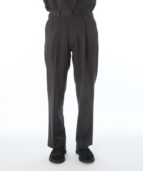 N.HOOLYWOOD COMPILE(N.ハリウッド コンパイル)の「1TUCK TROUSERS(スラックス・メンズ・ブラック/ネイビー/チャコール・42/40/38/36)」の16枚目の写真