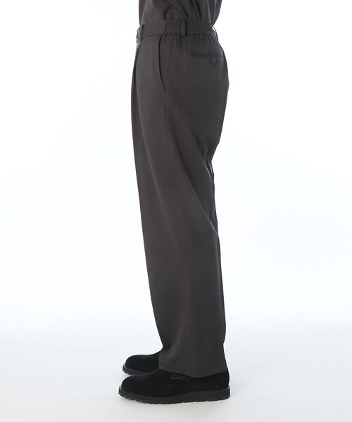 N.HOOLYWOOD COMPILE(N.ハリウッド コンパイル)の「1TUCK TROUSERS(スラックス・メンズ・ブラック/ネイビー/チャコール・42/40/38/36)」の17枚目の写真