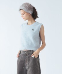FRED PERRY | 【別注】FRED PERRY フラッフィー ベスト(ニット/セーター)