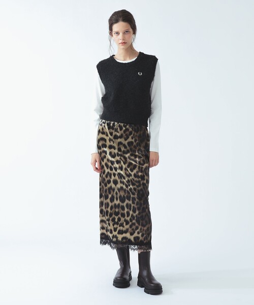 FRED PERRY(フレッドペリー)の「【別注】FRED PERRY フラッフィー ベスト(ニット/セーター・レディース・グレー系その他/ブルー系その他・10)」の22枚目の写真