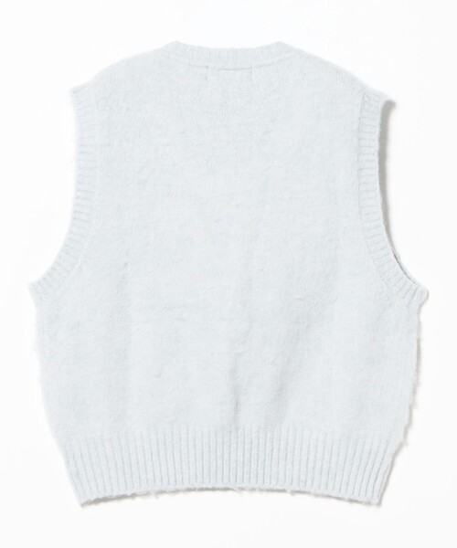 FRED PERRY(フレッドペリー)の「【別注】FRED PERRY フラッフィー ベスト(ニット/セーター・レディース・グレー系その他/ブルー系その他・10)」の15枚目の写真