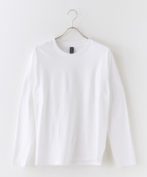 GILDAN | GILDAN/ギルダン 5.3oz プレミアムコットン 長袖無地Tシャツ ロングスリーブTee /ロンT 無地カットソー オーバーサイズ 2026年 夏 夏服(Tシャツ/カットソー)