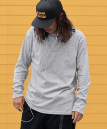 GILDAN（ギルダン）の「GILDAN ギルダン 5.3oz プレミアムコットン 長袖無地Tシャツ ロングスリーブTee  ロンT 無地カットソー オーバーサイズ 秋 秋服 2026年秋冬（Tシャツ/カットソー）」