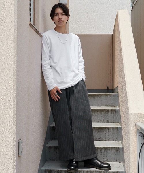 GILDAN(ギルダン)の「GILDAN/ギルダン 5.3oz プレミアムコットン 長袖無地Tシャツ ロングスリーブTee /ロンT 無地カットソー オーバーサイズ 秋 秋服 2026年秋冬(Tシャツ/カットソー・メンズ・ホワイト/ブラック/ライトグレー・S/M/L/XL/2XL)」の10枚目の写真