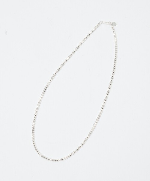 Indian Jewelry(インディアンジュエリー)の「【Indian Jewelry/インディアンジュエリー】ナバホパールネックレス/3mm丸玉50cm/シルバー(ネックレス・レディース・シルバー・フリー)」の8枚目の写真