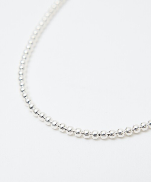 Indian Jewelry(インディアンジュエリー)の「【Indian Jewelry/インディアンジュエリー】ナバホパールネックレス/3mm丸玉50cm/シルバー(ネックレス・レディース・シルバー・フリー)」の9枚目の写真