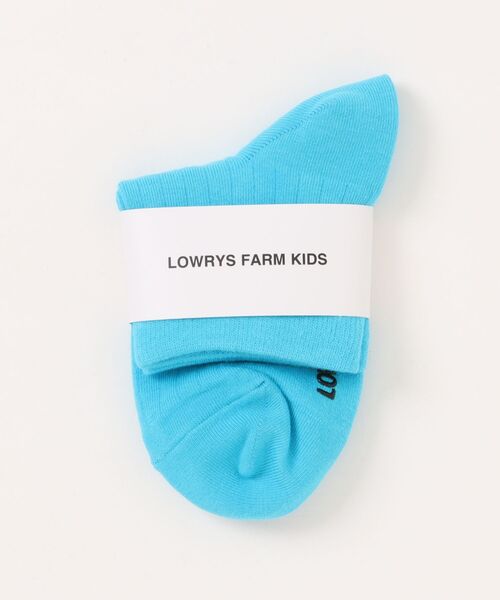 LOWRYS FARM(ローリーズファーム)の「カラーショートソックス 885845(ソックス/靴下・キッズ・レッド/ライトブルー/オレンジ/パープル/ゴールド系その他2・LARGE/MEDIUM/X-LARGE)」の2枚目の写真
