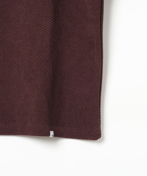 GEORGE'S(ジョージズ)の「【MENS】ニットソードットボタンヘンリー(Tシャツ/カットソー・メンズ・チャコールグレー/ワインレッド・MEDIUM/LARGE)」の8枚目の写真
