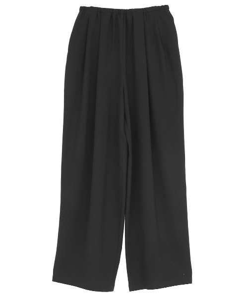 CLANE/クラネ】 DRAWSTRING LOOSE TUCK PANTS/ルーズタックパンツ