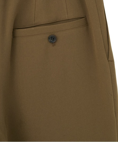 CLANE（クラネ）の「【CLANE/クラネ】 DRAWSTRING LOOSE TUCK PANTS/ルーズタックパンツ（その他パンツ・レディース・ブラウン/ホワイト/ブラック・1/2）」の19枚目の写真