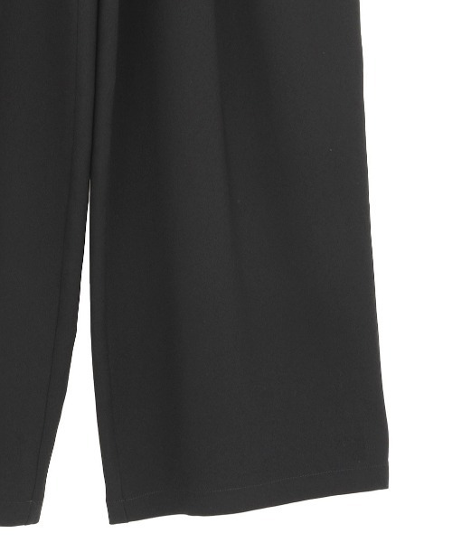 CLANE（クラネ）の「【CLANE/クラネ】 DRAWSTRING LOOSE TUCK PANTS/ルーズタックパンツ（その他パンツ・レディース・ブラウン/ホワイト/ブラック・1/2）」の14枚目の写真