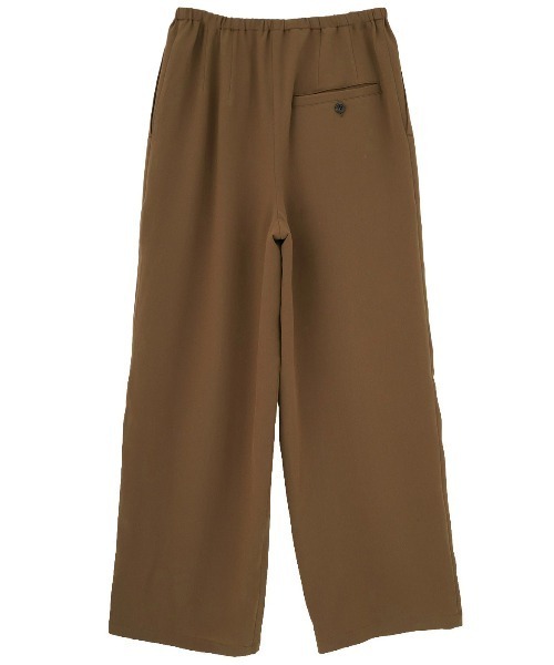 CLANE（クラネ）の「【CLANE/クラネ】 DRAWSTRING LOOSE TUCK PANTS/ルーズタックパンツ（その他パンツ・レディース・ブラウン/ホワイト/ブラック・1/2）」の16枚目の写真