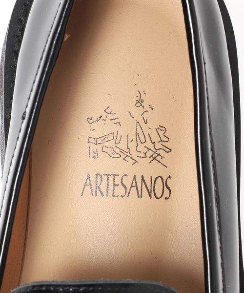 ARTESANOS(アルテサノス)の「ARTESANOS/アルテサノス コインローファー(ローファー・レディース・ブラック・39/38/37/36)」の9枚目の写真