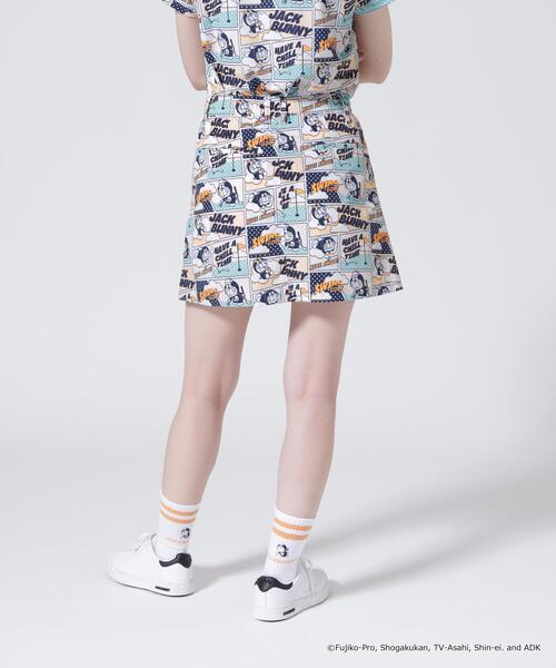 Jack Bunny!!（ジャックバニー）の「【Jack Bunny!!】【ドラえもん】ストレッチミニリップ 総柄スカート（スカート・レディース・ネイビー/オレンジ・LARGE/SMALL/MEDIUM）」の16枚目の写真