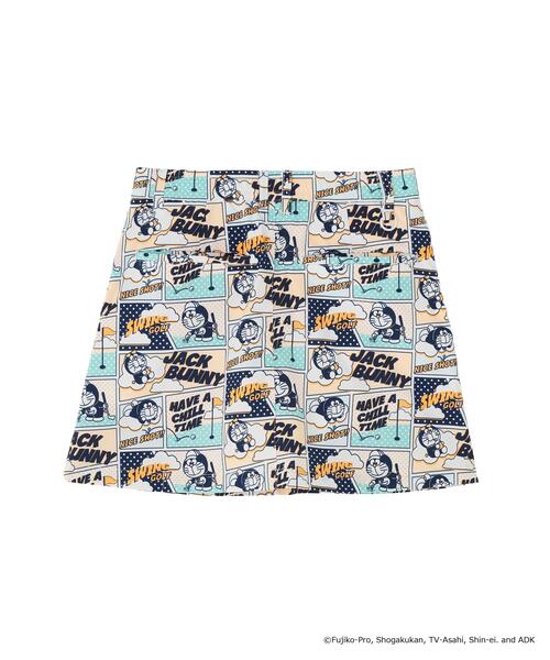 Jack Bunny!!（ジャックバニー）の「【Jack Bunny!!】【ドラえもん】ストレッチミニリップ 総柄スカート（スカート・レディース・ネイビー/オレンジ・LARGE/SMALL/MEDIUM）」の18枚目の写真