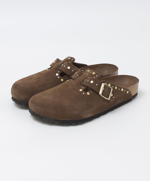 BIRKENSTOCK(ビルケンシュトック)の「【SHIPS EXCLUSIVE】BIRKENSTOCK: BOSTON RIVET(サンダル・メンズ・ダークグレー/ブラウン・39/40/41/42/43)」の1枚目の写真
