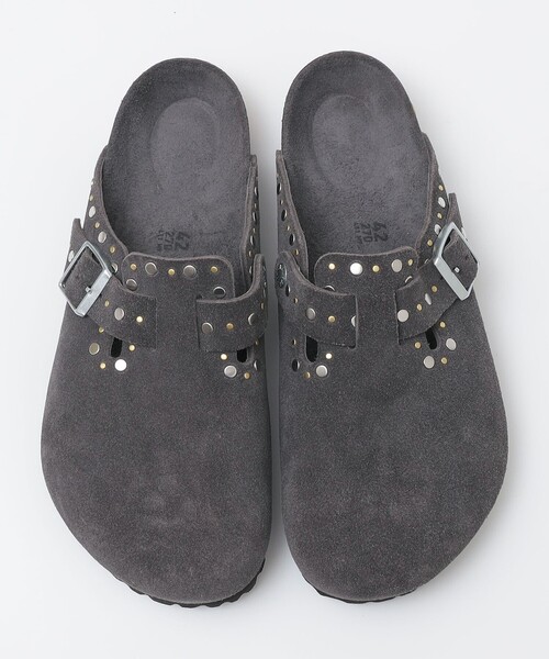 BIRKENSTOCK(ビルケンシュトック)の「【SHIPS EXCLUSIVE】BIRKENSTOCK: BOSTON RIVET(サンダル・メンズ・ダークグレー/ブラウン・39/40/41/42/43)」の3枚目の写真